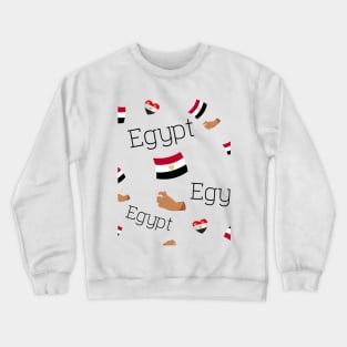 I Love Egypt Crewneck Sweatshirt